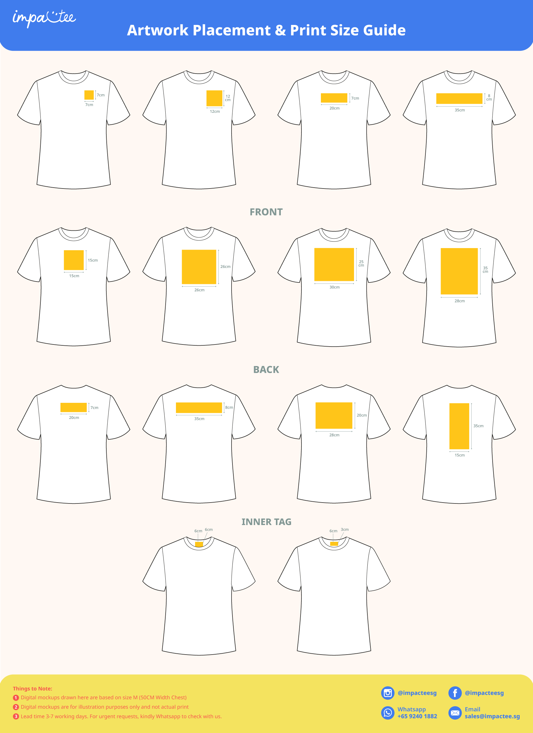 No Minimum Order Cheapest Custom T Shirt DTF Printing Singapore - Impactee